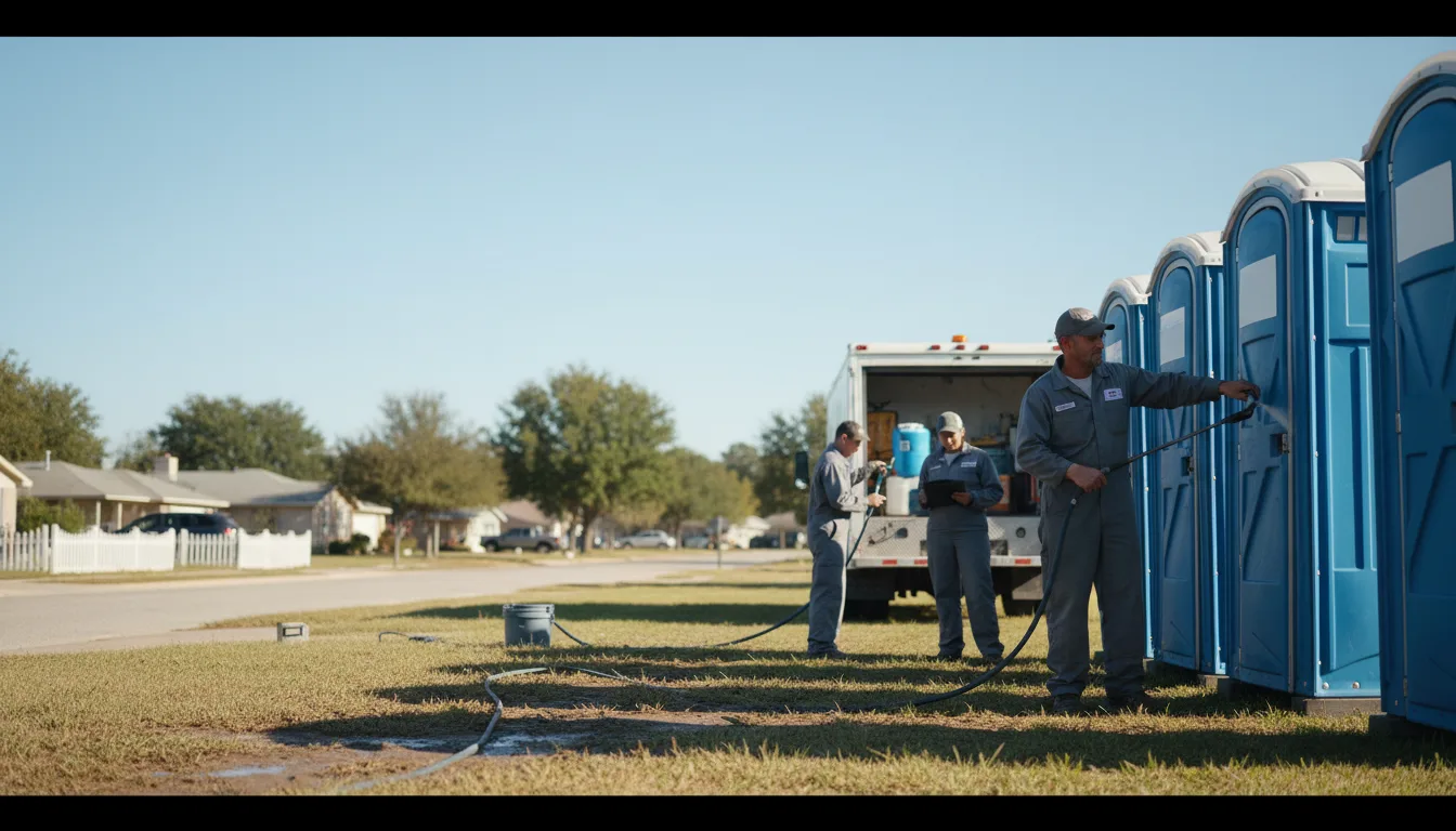 Long-Term Portable Toilet Rental in Rolla, ND near me